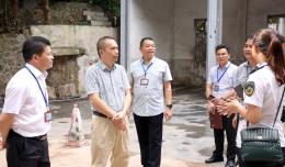 市衛(wèi)生健康委主任鄭琥到我院檢查指導(dǎo)創(chuàng)建國家衛(wèi)生城市工作